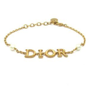 DIOR/ChristianDior Dio(r)evolution B1583DVORS_D301 Gold White Hardware Bracelet